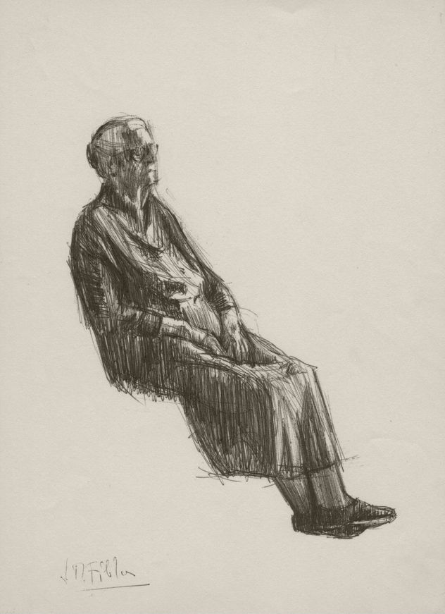 Retrato de la abuela Adela