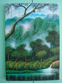 Paisaje de costa rica.