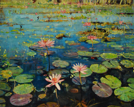 Nenufares en flor lV
