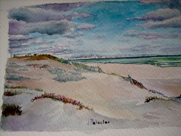 dunas2 Watercolour Card Landscaping