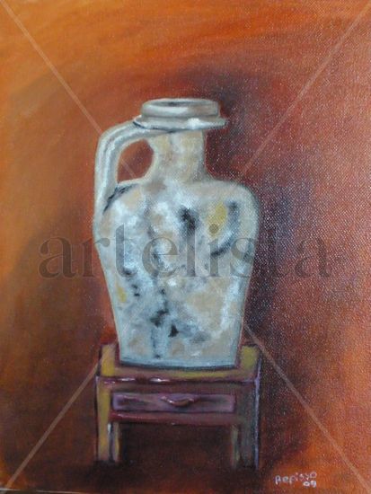 jarra1 Oil Canvas Still Life Paintings