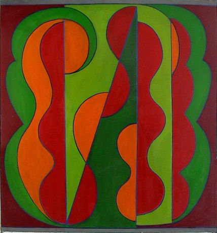 Abstracto tricolor