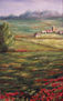 Paisaje con amapolas