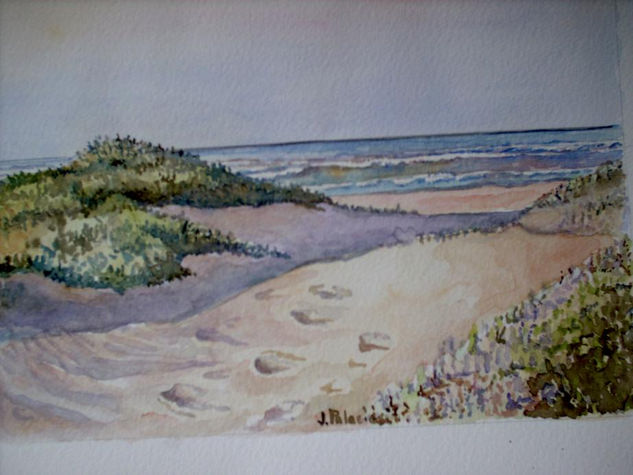 dunas Watercolour Card Landscaping