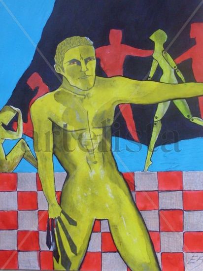 hombre sin sexo Mixed Media