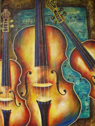 CHELO Y VIOLINES