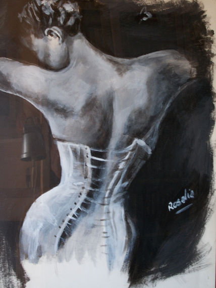 Torso con corpiño