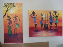 Pinturas africanas.