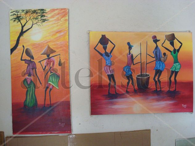 pinturas africanas. 