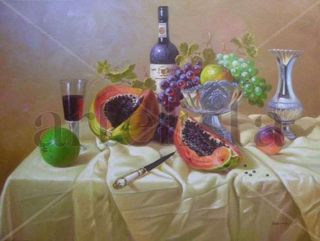 bodegon Oil Canvas Landscaping