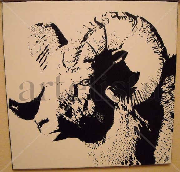 Carnero Acrylic Canvas Animals