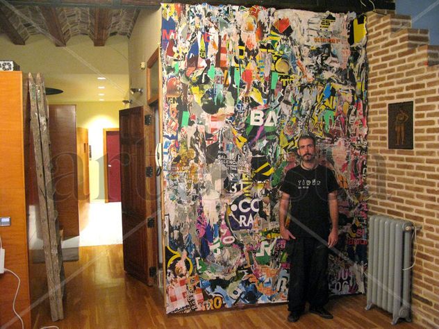 montaje decollage colección Guillem Cervera
