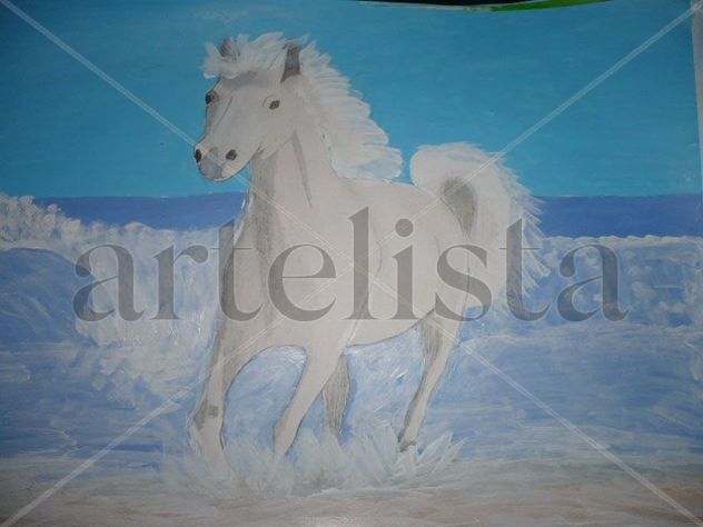 caballo al trote