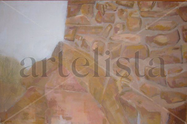 CASTELL DE SERRA Oil Canvas Landscaping