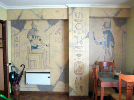 Mural egipcio 1