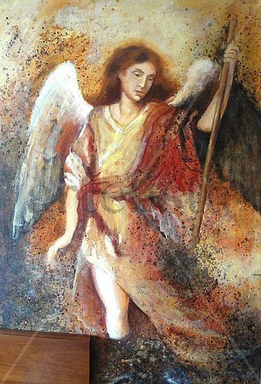 copia de angel Oil Canvas Landscaping