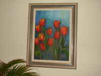 Red tulipas