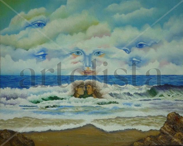 meditaciones Oil Canvas Marine Painting