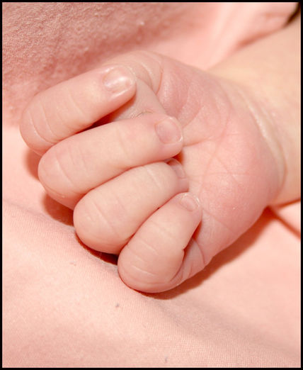 Baby hand