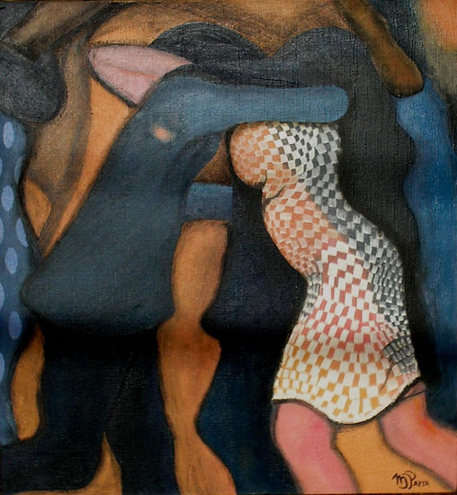 Reproducción Nemesio Oil Canvas Figure Painting