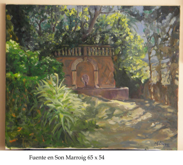 fuente del leon en son marroig