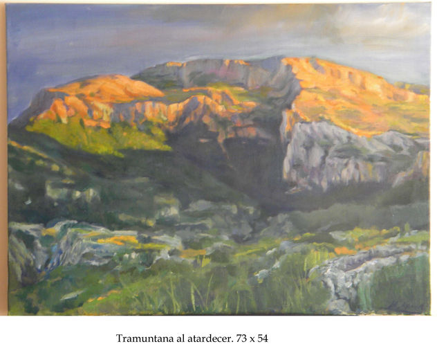 tramuntana al atardecer