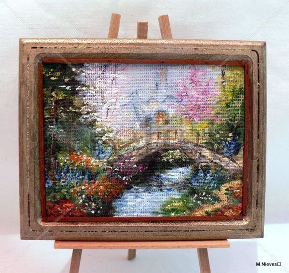 El puente Oil Canvas Landscaping