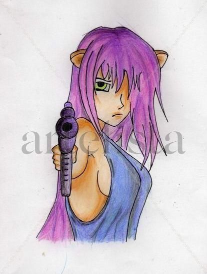 elfen lied Pencil