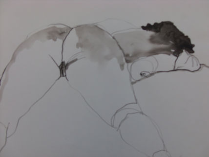 Desnuda con gato