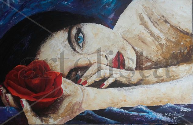 LA DAMA DE LA ROSA