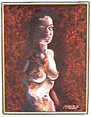 femina sensual 5 Oil Canvas