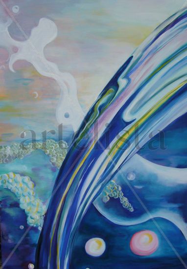 AQUA VITAE Oil Canvas Landscaping