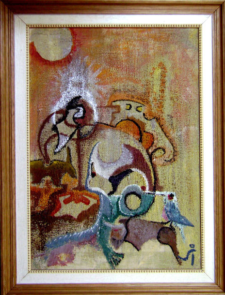 La virgen y el leon