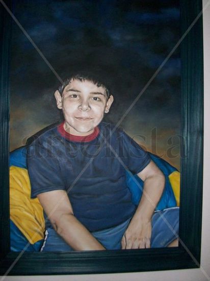 mati Oil Canvas Portrait