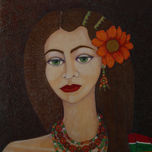 Retratos de Mujeres de ojos grandes thumbnail 2