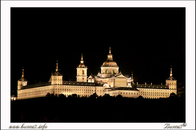 El Escorial de Noche Arquitectura e interiorismo Color (Digital)