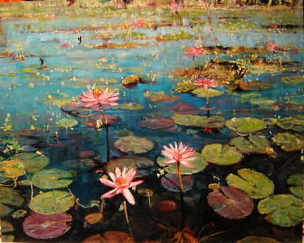 Nenufares en flor lV