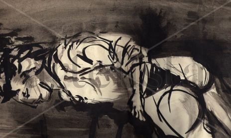 THE PICTURES IN INK BLACK AND SEPIA 'S INK