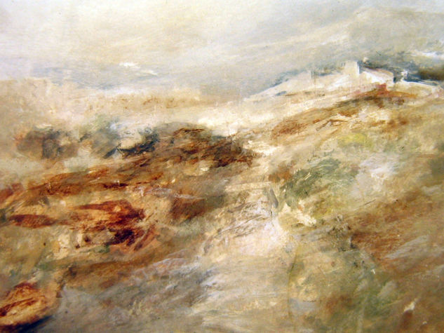 La masía Oil Panel Landscaping