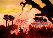 ATARDECER EN EL gANGES