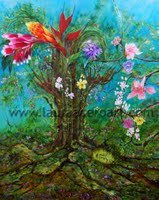 Mother Tree Oil Canvas Landscaping