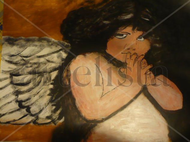 angel Acrylic Card Landscaping