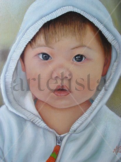 Inocence Chen Oil Canvas Portrait