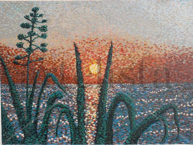 Amanecer Acrylic Canvas Landscaping