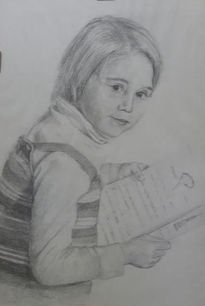 Retrato lapiz