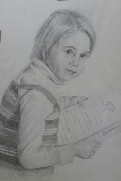 retrato lapiz