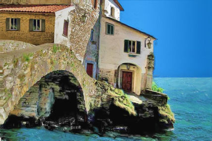 Casa con puente