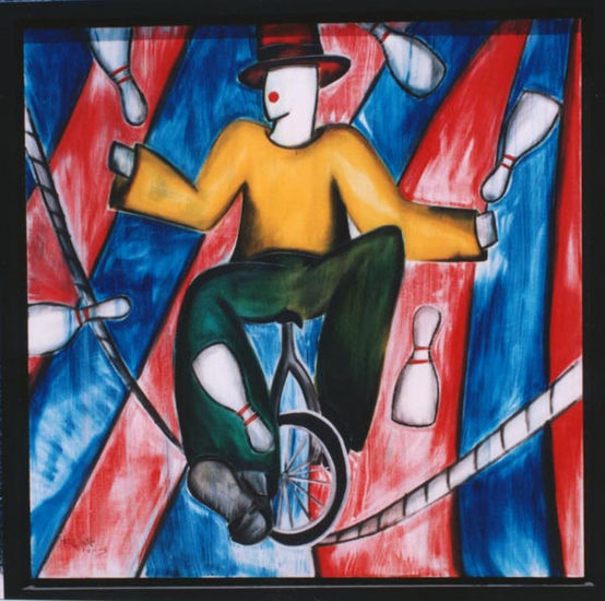 EN EL CIRCO Óleo