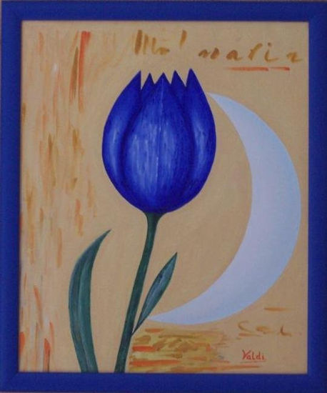 Tulipan Óleo Lienzo Floral