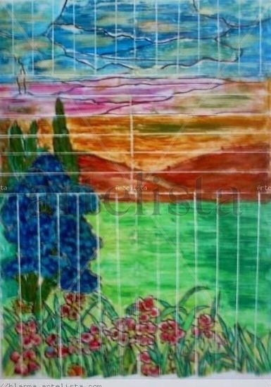 PAISAJE 23 Acrylic Card Landscaping